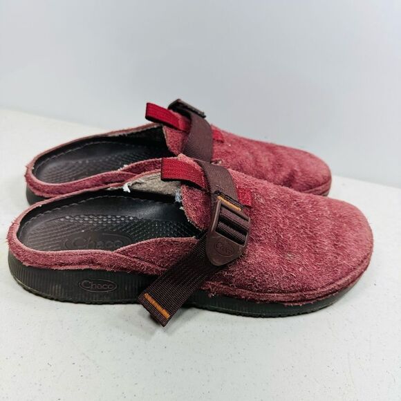 Chaco Shoes Womens Sz 10 Wool Blend Urban Outdoors Peasant Mules Clogs Lagenlook - Picture 2 of 8